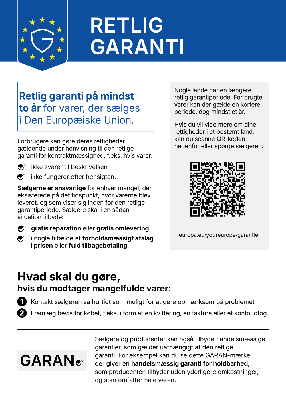Retlig garanti